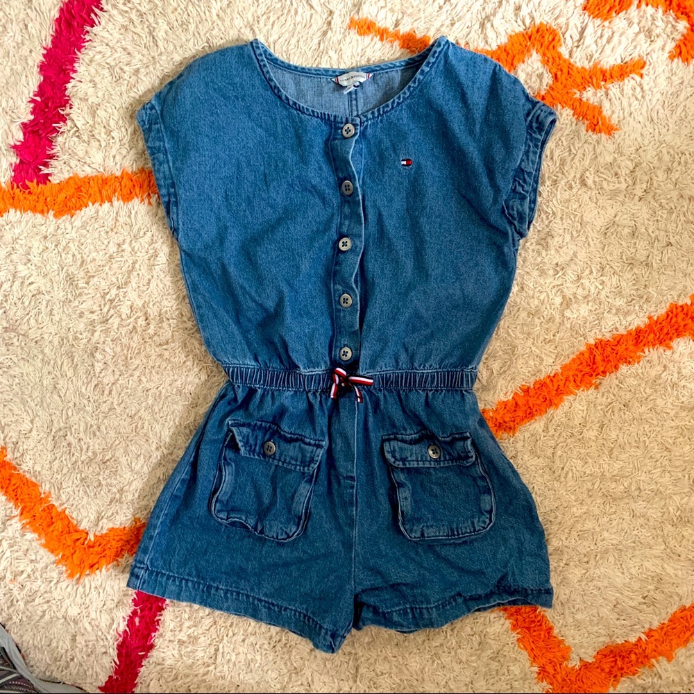 Tommy Hilfiger chambray romper